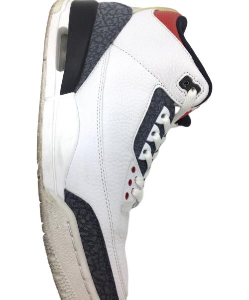 NIKE（ナイキ）NIKE (ナイキ) AIR JORDAN 3 RETRO SE-T ホワイト×レッド×ブラック サイズ:US11、UK10、EUR45、cm29、BR43、CN290（2.5）の古着・服飾アイテム