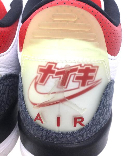 NIKE（ナイキ）NIKE (ナイキ) AIR JORDAN 3 RETRO SE-T ホワイト×レッド×ブラック サイズ:US11、UK10、EUR45、cm29、BR43、CN290（2.5）の古着・服飾アイテム
