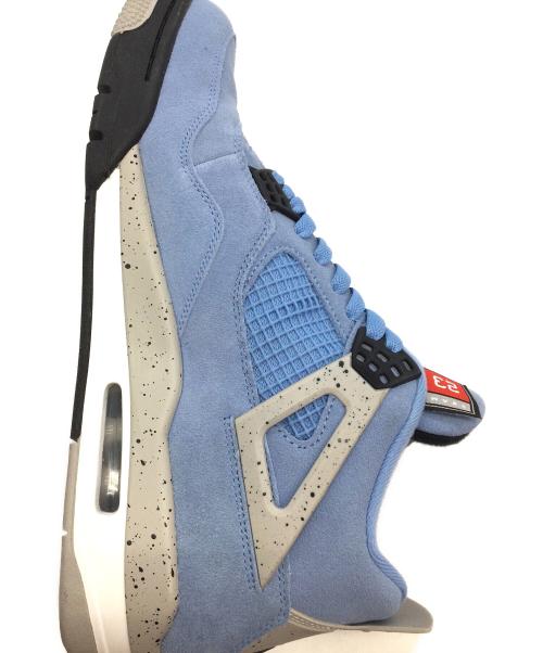 NIKE（ナイキ）NIKE (ナイキ) AIR JORDAN 4 RETRO スカイブルー サイズ:US11、UK10、EUR45、cm29、BR43、CN290（2.5）の古着・服飾アイテム