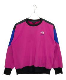 THE NORTH FACE（ザ ノース フェイス）の古着「NT62216　スウェット」｜ショッキングピンク
