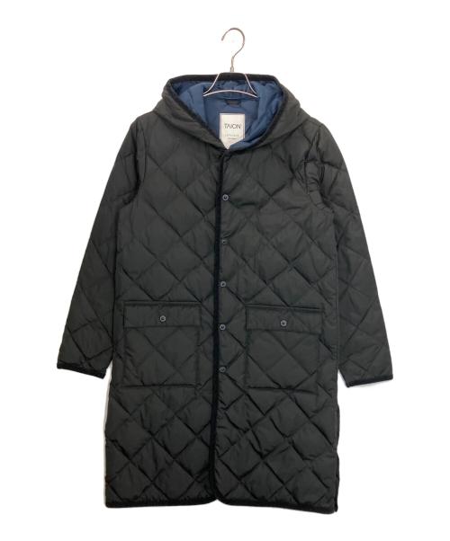 TAION（タイオン）TAION (タイオン) ダウンコート ブラック サイズ:記載無しの古着・服飾アイテム