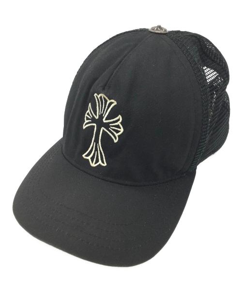CHROME HEARTS（クロムハーツ）CHROME HEARTS (クロムハーツ) メッシュキャップ ブラックの古着・服飾アイテム