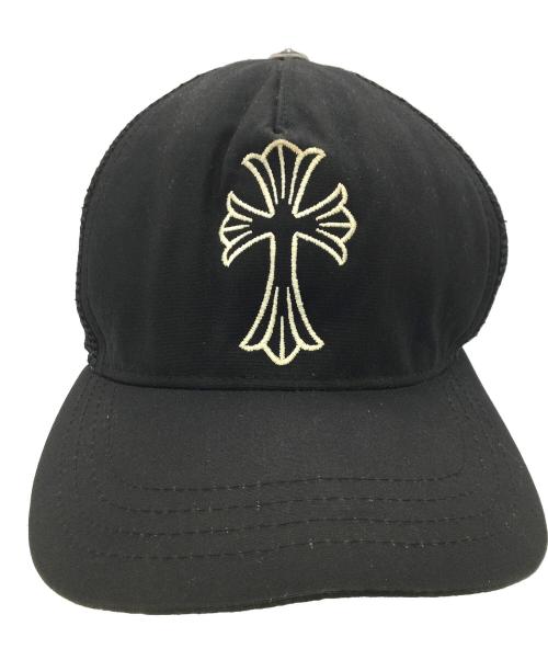 CHROME HEARTS（クロムハーツ）CHROME HEARTS (クロムハーツ) メッシュキャップ ブラックの古着・服飾アイテム