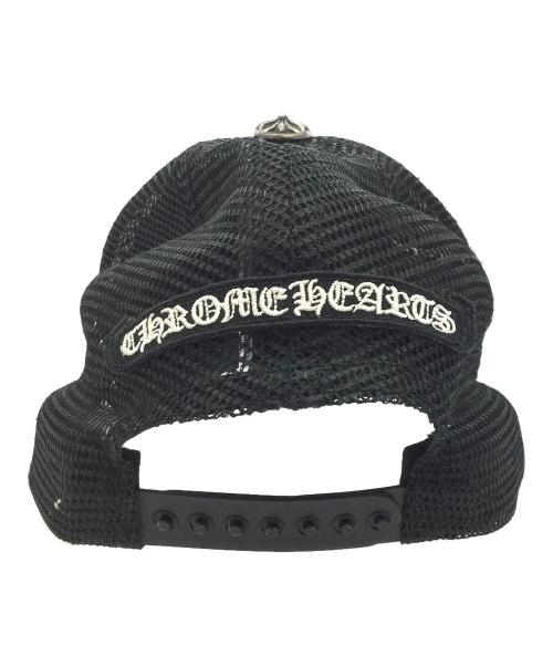 CHROME HEARTS（クロムハーツ）CHROME HEARTS (クロムハーツ) メッシュキャップ ブラックの古着・服飾アイテム