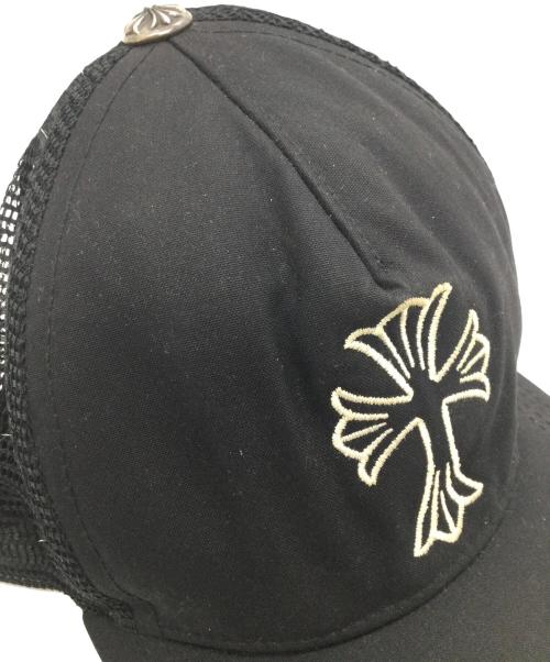 CHROME HEARTS（クロムハーツ）CHROME HEARTS (クロムハーツ) メッシュキャップ ブラックの古着・服飾アイテム