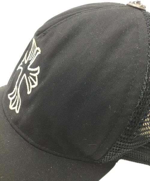 CHROME HEARTS（クロムハーツ）CHROME HEARTS (クロムハーツ) メッシュキャップ ブラックの古着・服飾アイテム