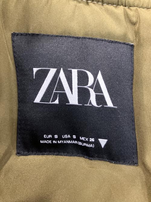 ZARA（ザラ）ZARA (ザラ) オーバーサイズボンバージャケット ベージュ サイズ:Sの古着・服飾アイテム