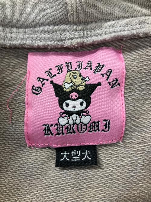 クロミ（クロミ）クロミ (クロミ) GALFY (ガルフィー) 144006　ジップパーカー グレー サイズ:大型犬(XL)の古着・服飾アイテム