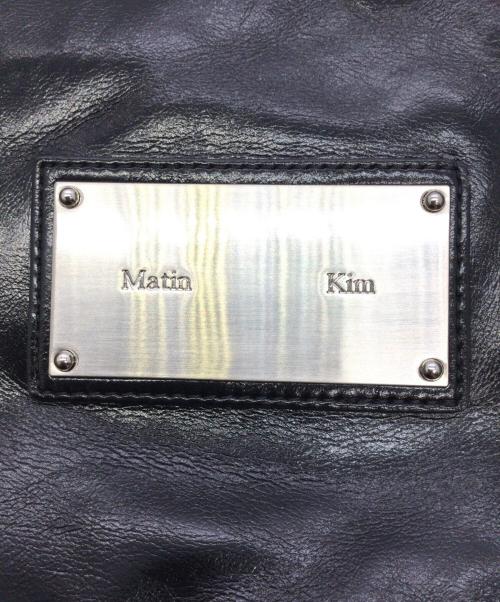 Matin Kim（マーティン キム）Matin Kim (マーティン キム) ショルダーバッグ ブラックの古着・服飾アイテム