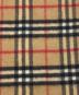 中古・古着 Burberry's (バーバリーズ) カシミヤマフラー ブラウン×ブラック：8000円