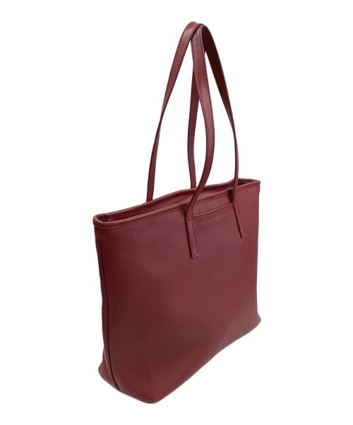 smart people（スマートピープル）smart people (スマートピープル) レザートートバッグ レッドの古着・服飾アイテム