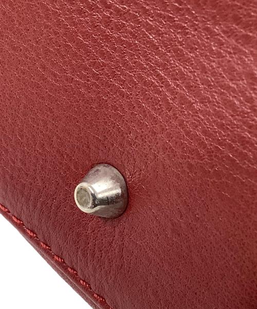 smart people（スマートピープル）smart people (スマートピープル) レザートートバッグ レッドの古着・服飾アイテム