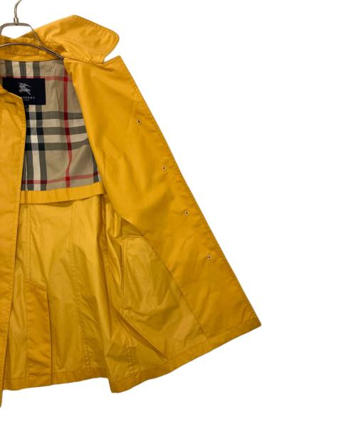 BURBERRY LONDON（バーバリーロンドン）BURBERRY LONDON (バーバリーロンドン) FRA35-215-80　コート イエロー サイズ:38の古着・服飾アイテム