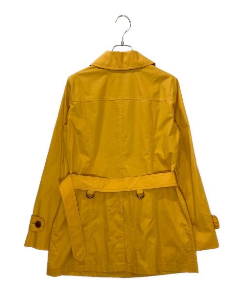 BURBERRY LONDON（バーバリーロンドン）BURBERRY LONDON (バーバリーロンドン) FRA35-215-80　コート イエロー サイズ:38の古着・服飾アイテム