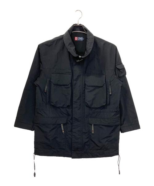 CHAPS RALPH LAUREN（チャップス ラルフローレン）CHAPS RALPH LAUREN (チャップス ラルフローレン) ナイロンジャケット ブラック サイズ:Lの古着・服飾アイテム