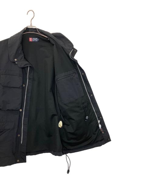 CHAPS RALPH LAUREN（チャップス ラルフローレン）CHAPS RALPH LAUREN (チャップス ラルフローレン) ナイロンジャケット ブラック サイズ:Lの古着・服飾アイテム