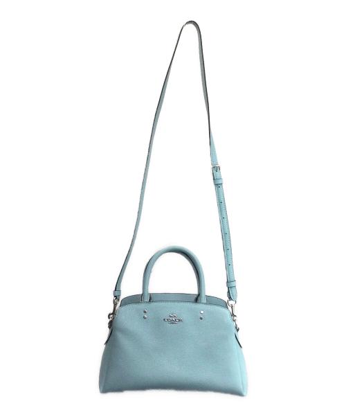 COACH（コーチ）COACH (コーチ) 2WAYバッグ ブルーの古着・服飾アイテム