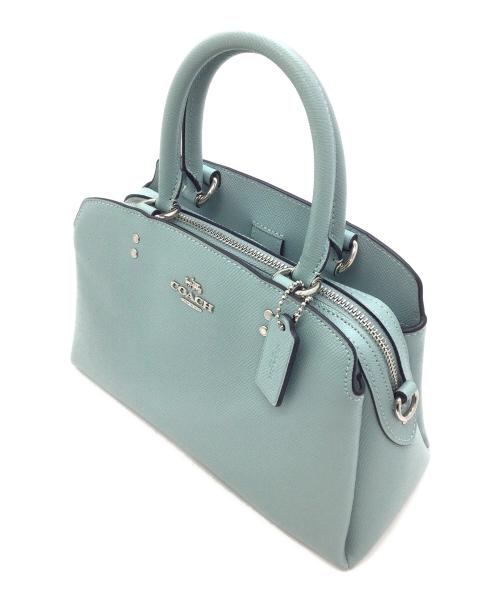 COACH（コーチ）COACH (コーチ) 2WAYバッグ ブルーの古着・服飾アイテム