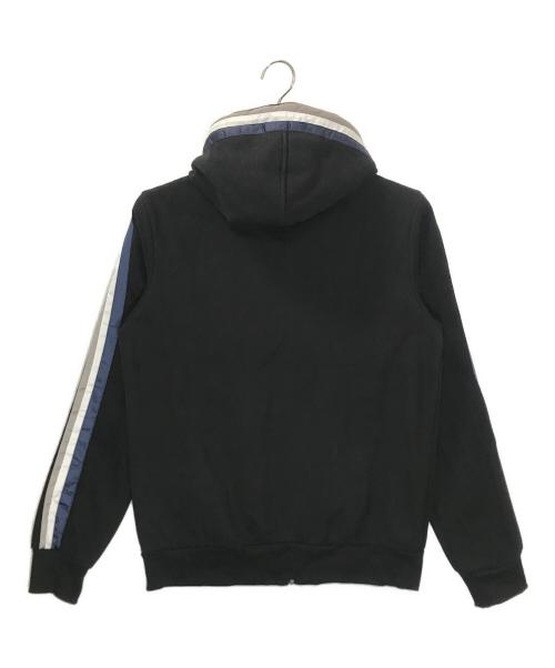 DOLCE & GABBANA（ドルチェ＆ガッバーナ）DOLCE & GABBANA (ドルチェ＆ガッバーナ) 13A-SL-001　ジップパーカー ブラック サイズ:48の古着・服飾アイテム
