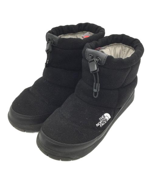 THE NORTH FACE（ザ ノース フェイス）THE NORTH FACE (ザ ノース フェイス) ヌプシブーティウールII ショート ブラック サイズ:US8.0、UK6.0、EU39、CM25.0の古着・服飾アイテム