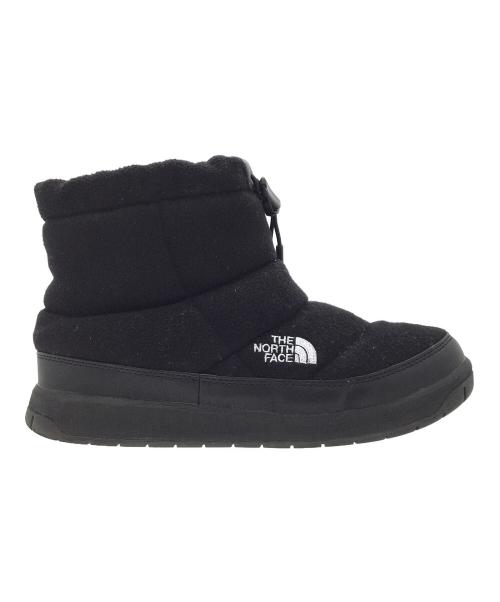 THE NORTH FACE（ザ ノース フェイス）THE NORTH FACE (ザ ノース フェイス) ヌプシブーティウールII ショート ブラック サイズ:US8.0、UK6.0、EU39、CM25.0の古着・服飾アイテム