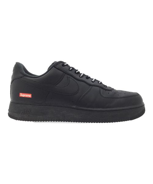 NIKE（ナイキ）NIKE (ナイキ) SUPREME (シュプリーム) Air Force 1 Low ブラック サイズ:US10.5、UK9.5、cm28.5、BR42.5、CN285(2.5)の古着・服飾アイテム