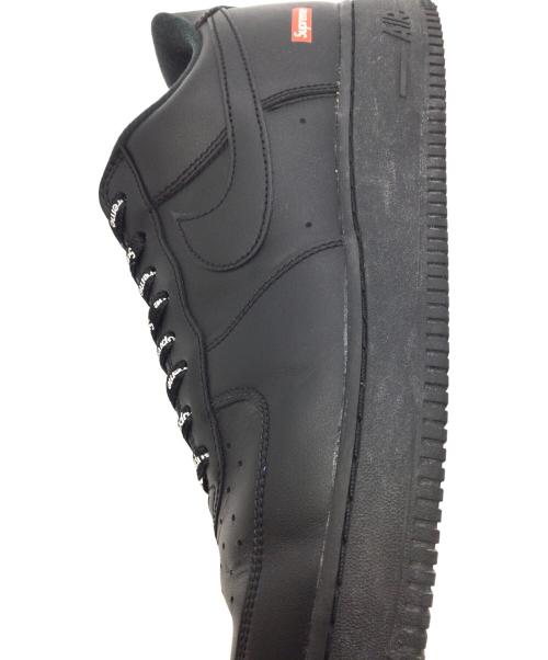 NIKE（ナイキ）NIKE (ナイキ) SUPREME (シュプリーム) Air Force 1 Low ブラック サイズ:US10.5、UK9.5、cm28.5、BR42.5、CN285(2.5)の古着・服飾アイテム