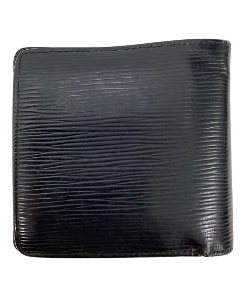 LOUIS VUITTON（ルイ ヴィトン）LOUIS VUITTON (ルイ ヴィトン) 2つ折り財布 ブラックの古着・服飾アイテム