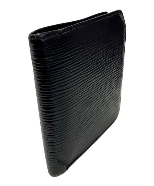 LOUIS VUITTON（ルイ ヴィトン）LOUIS VUITTON (ルイ ヴィトン) 2つ折り財布 ブラックの古着・服飾アイテム