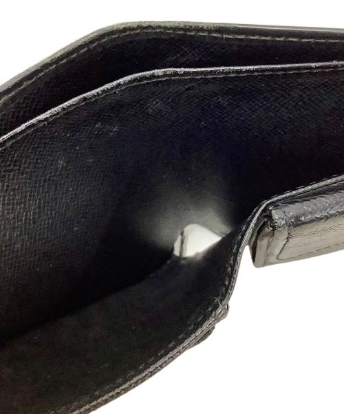 LOUIS VUITTON（ルイ ヴィトン）LOUIS VUITTON (ルイ ヴィトン) 2つ折り財布 ブラックの古着・服飾アイテム