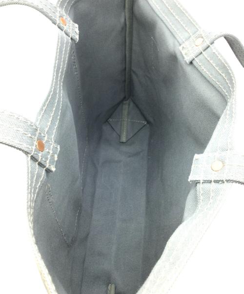 一澤帆布（イチザワハンプ）一澤帆布 (イチザワハンプ) キャンバストートバッグ グレーの古着・服飾アイテム