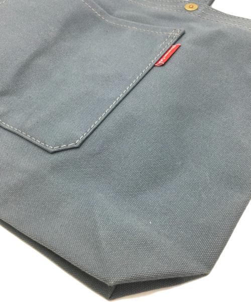 一澤帆布（イチザワハンプ）一澤帆布 (イチザワハンプ) キャンバストートバッグ グレーの古着・服飾アイテム