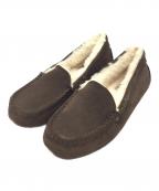 UGGアグ）の古着「モカシンシューズ」｜ダークブラウン