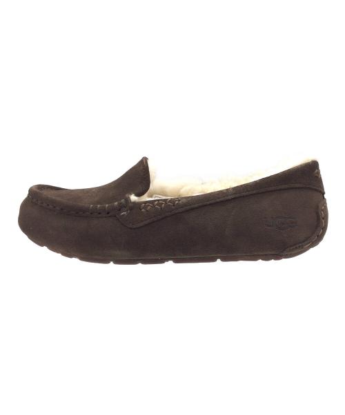 UGG（アグ）UGG (アグ) モカシンシューズ ダークブラウン サイズ:USA7、UK5、EU38、JAPAN24 未使用品の古着・服飾アイテム