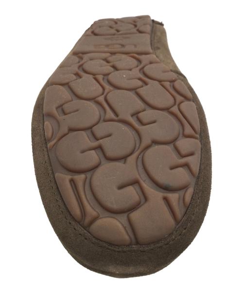 UGG（アグ）UGG (アグ) モカシンシューズ ダークブラウン サイズ:USA7、UK5、EU38、JAPAN24 未使用品の古着・服飾アイテム