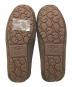中古・古着 UGG (アグ) モカシンシューズ ダークブラウン サイズ:USA7、UK5、EU38、JAPAN24 未使用品：10000円