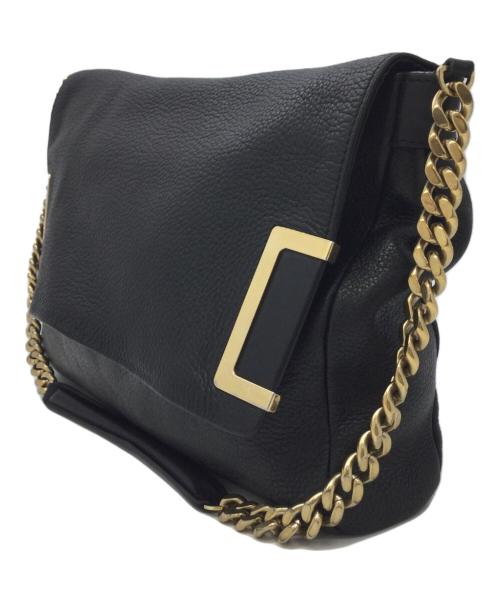 JIMMY CHOO（ジミーチュウ）JIMMY CHOO (ジミーチュウ) ハンドバッグ ブラックの古着・服飾アイテム