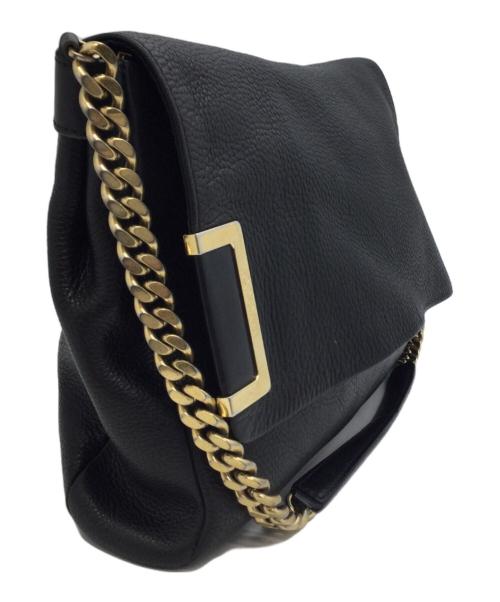 JIMMY CHOO（ジミーチュウ）JIMMY CHOO (ジミーチュウ) ハンドバッグ ブラックの古着・服飾アイテム