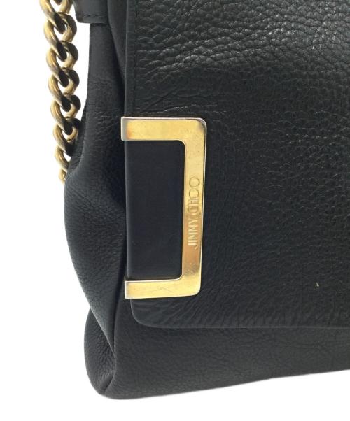 JIMMY CHOO（ジミーチュウ）JIMMY CHOO (ジミーチュウ) ハンドバッグ ブラックの古着・服飾アイテム