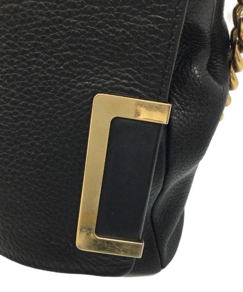 JIMMY CHOO（ジミーチュウ）JIMMY CHOO (ジミーチュウ) ハンドバッグ ブラックの古着・服飾アイテム