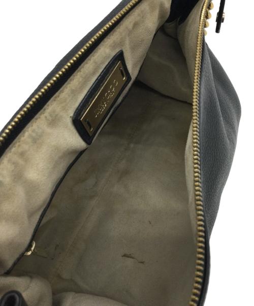 JIMMY CHOO（ジミーチュウ）JIMMY CHOO (ジミーチュウ) ハンドバッグ ブラックの古着・服飾アイテム