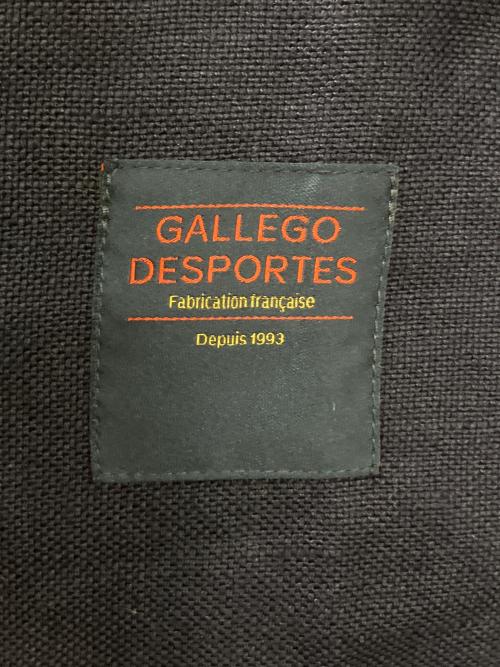 GALLEGO DESPORTES（ギャレゴデスポート）GALLEGO DESPORTES (ギャレゴデスポート) 18-020-510-0016-1-0 リネンロングコート ネイビー サイズ:記載無しの古着・服飾アイテム