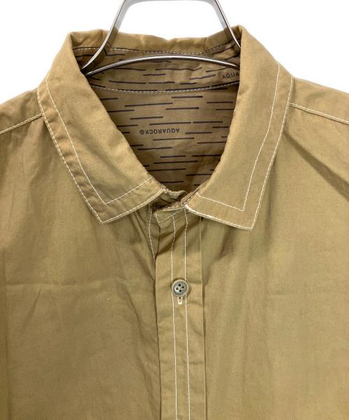 Aquarock（アクアロック）Aquarock (アクアロック) AQ008　長袖シャツ ベージュ サイズ:Fの古着・服飾アイテム