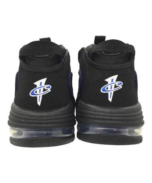 NIKE（ナイキ）NIKE (ナイキ) AIR MAX PENNY ブラック×ブルー サイズ:US9.5、UK8.5、EUR43、cm27.5、BR41、CN275（2.5）の古着・服飾アイテム