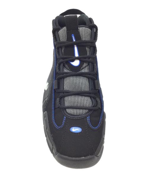 NIKE（ナイキ）NIKE (ナイキ) AIR MAX PENNY ブラック×ブルー サイズ:US9.5、UK8.5、EUR43、cm27.5、BR41、CN275（2.5）の古着・服飾アイテム