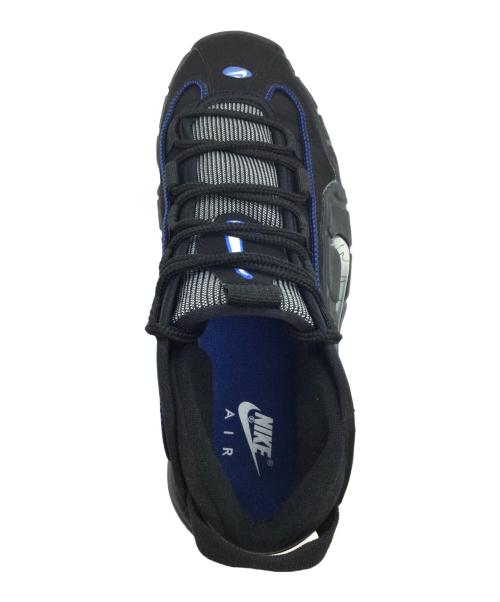 NIKE（ナイキ）NIKE (ナイキ) AIR MAX PENNY ブラック×ブルー サイズ:US9.5、UK8.5、EUR43、cm27.5、BR41、CN275（2.5）の古着・服飾アイテム
