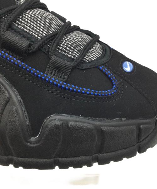 NIKE（ナイキ）NIKE (ナイキ) AIR MAX PENNY ブラック×ブルー サイズ:US9.5、UK8.5、EUR43、cm27.5、BR41、CN275（2.5）の古着・服飾アイテム