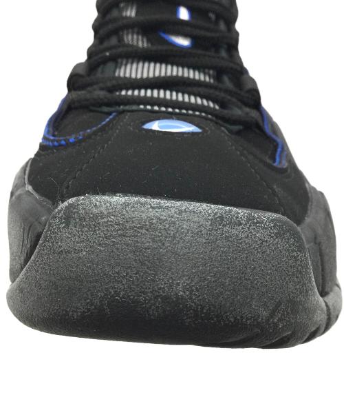 NIKE（ナイキ）NIKE (ナイキ) AIR MAX PENNY ブラック×ブルー サイズ:US9.5、UK8.5、EUR43、cm27.5、BR41、CN275（2.5）の古着・服飾アイテム