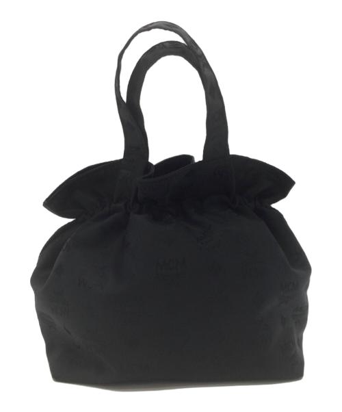 MCM（エムシーエム）MCM (エムシーエム) 巾着トートバッグ ブラックの古着・服飾アイテム
