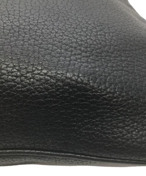 DOLCE & GABBANA（ドルチェ＆ガッバーナ）DOLCE & GABBANA (ドルチェ＆ガッバーナ) レザートートバッグ ブラックの古着・服飾アイテム